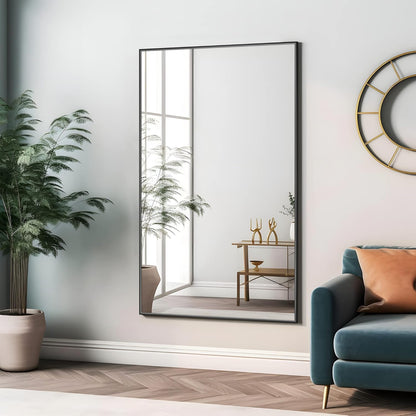 Full Length Mirror Hanging or Leaning against Wall