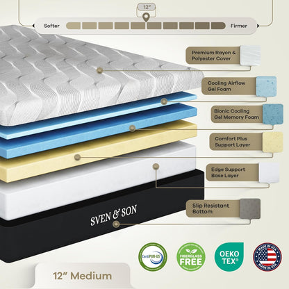 Sven & Son Classic Adjustable Bed Base