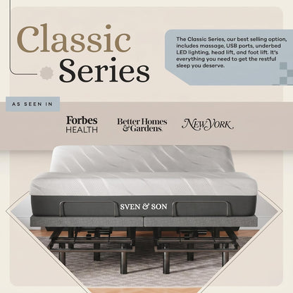 Sven & Son Classic Adjustable Bed Base